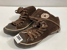 CONVERSE ALL STAR WINTER HI-TRAINERS - BROWN UK 6