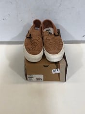 VANS SHOES TH STYLE 47 PECAN BROWN UK SIZE 7