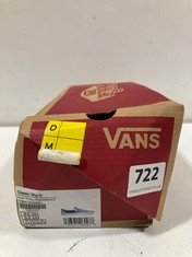 VANS CLASSIC SLIP ON CHECKERBOARD SHOES - SIZE 5.5