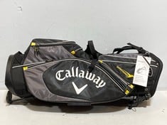 CALLAWAY WARBIRD STAND GOLF BAG IN BLACK/CHARCOAL RRP £129