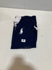 POLO BY RALPH LAUREN WOMEN'S TENNIS POLO DRESS IN NAVY/WHITE - SMALL