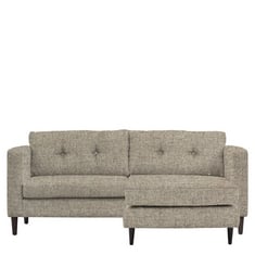 OLDHAM RIGHT HAND FACING CHAISE SOFA IN FERROLI STONE - ITEM NO. 971372 - RRP £1400