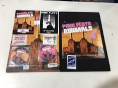 1 X PINK FLOYD ANIMALS A VISUAL HISTORY BY GLEN POVEY LIMITED EDITION BOX SET NUMBER 0310 .