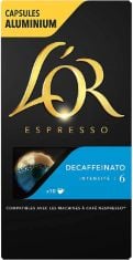 QTY OF ITEMS TO INLCUDE BOX OF ASSORTED TEA & COFFEE TO INCLUDE L'OR ESPRESSO COFFEE DECAFFEINATO INTENSITY 6 - COMPATIBLE WITH NESPRESSO® ALUMINIUM COFFEE CAPSULES - 10 PACKS OF 10 CAPSULES (100 DRI