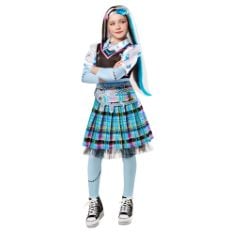 QTY OF ITEMS TO INLCUDE 11 C ASSORTED CHILDREN’S FANCY DRESS TO INCLUDE RUBIE'S 1000682M000 FRANKIE STEIN DELUXE CHILD COSTUME MONSTER HIGH KIDS FANCY DRESS, GIRLS, MULTICOLOURED, 9-10 YEARS, SMIFFYS