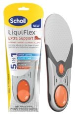 APPROX 25 X ASSORTED ITEMS TO INCLUDE SCHOLL LIQUIFLEX EXTRA SUPPORT WORK INSOLES FOR MEN - WORK BOOT INSOLE, UK SIZE 8-12, 1 PAIR OF TRIMMABLE GEL INSOLES WITH MEMORY FOAM AND ARCH SUPPORT.