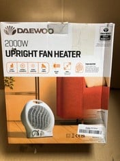 QUANTITY OF ASSORTED ITEMS TO INCLUDE 2000W UPRIGHT FAN HEATER RRP £350: LOCATION - A