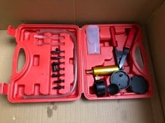 QUANTITY OF ASSORTED ITEMS TO INCLUDE VACUUM PUMP/BRAKE BLEEDER PARTS RRP £143: LOCATION - A