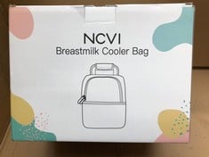 QUANTITY OF ASSORTED ITEMS TO INCLUDE NCVI BREASTMILK COOLER BAG WITH 2 ICE PACK, BREAST PUMP BAG WITH COOLER FITS 6 BOTTLES, DOUBLE LAYER BREAST MILK BABY BOTTLE COOLER BAG, FOR TRAVEL, NURSING MOM