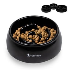 26 X SLOW FEEDER DOG BOWL UK SMALL DOG FOOD BOWL 16.5CM - DOG ANTI-CHOKING BLOAT STOP PUZZLE HEALTHY EATING BOWL - TOTAL RRP £195:: LOCATION - C