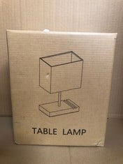 QUANTITY OF ASSORTED ITEMS TO INCLUDE TABLE LAMP : LOCATION - D