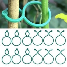 20 X SHIZUO PLANT CLIPS FOR CLIMBING PLANTS, 100PCS SELF ADHESIVE CLIMBING PLANT SUPPORT, PLANT CLIMBING WALL FIXTURE CLIPS FOR INDOOR GARDEN CLIMBING PLANTS SUPPORT - TOTAL RRP £99: LOCATION - D