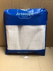 QUANTITY OF ASSORTED ITEMS TO INCLUDE ARTSCOPE CUSHION COVERS SET OF 2 LINEN DECORATIVE SQUARE PILLOWCASES PILLOW COVERS 40X40CM FOR HOME DECOR SOFA BEDROOM CAR (BEIGE, 16X16) : LOCATION - D