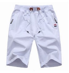 QUANTITY OF ADULT CLOTHING TO INCLUDE MENS CASUAL SHORTS WHITE SIZE SMALL : LOCATION - E