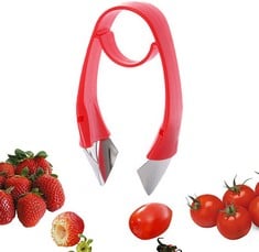 QUANTITY OF STRAWBERRY HULLER, MULTI FUNCTION STAINLESS STEEL FRUITS AND VEGETABLES STEM REMOVER FOR THE KITCHEN - TOTAL RRP £162: LOCATION - A