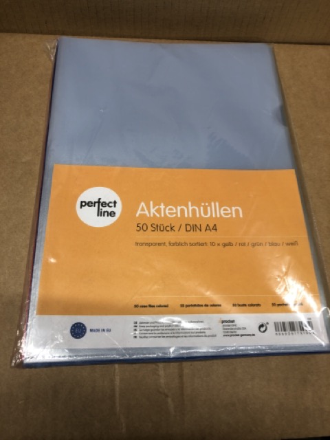 23 X AKTENHULLEN TRANSPARENT - RRP £180: LOCATION - RACK A