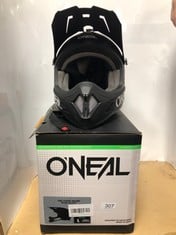 ONEAL 1 SRS YOUTH HELMET SOLID BLACK 51-52CM: LOCATION - D RACK