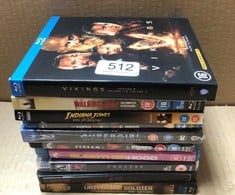 QUANTITY OF DVD'S TO INCLUDE VIKINGS-SAISON 6 [BLU-RAY] - ID MAYBE REQUIRED: LOCATION - G RACK
