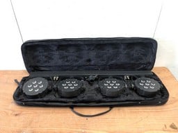 SHOWTEC COMPACT POWER LIGHTING SYSTEM WITH TRAVEL CASE TO INCLUDE FLOOR STAND