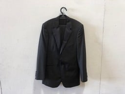 ALEXANDER DOBELL SUIT IN BLACK SIZE 36R TO INCLUDE PROTECTIVE SUIT BAG
