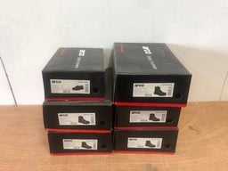 6 X ARCO SAFETY BOOTS SIZE 6-13