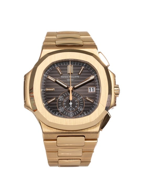 Patek Philippe Nautilus Ref: 5980/1R Automatic Watch. Please see full description below, including important notes prior to bidding.