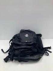 4 X BACKPACKS VARIOUS BRANDS INCLUDING SALOMON - LOCATION 4A.