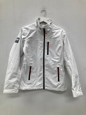 HELLY HANSEN COAT WHITE SIZE S - LOCATION 25A.