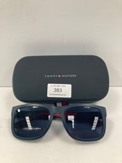 TOMMY HILFIGER GLASSES RED AND BLUE ISO 12312-1 - LOCATION 2B.