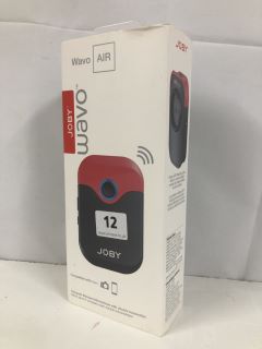 JOBY WAVO COMPACT WIRELESS MICROPHONE WITH DOUBLE TRANSMITTER - RRP.£105