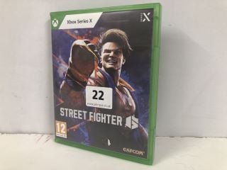 XBOX SERIES X STREET FIGHTER 6 CONSOLE GAME