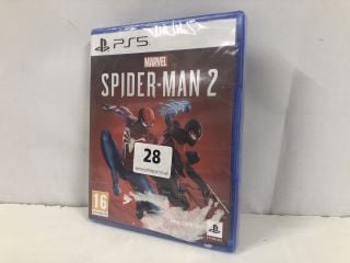 PLAYSTATION 5 MARVEL SPIDER-MAN 2 CONSOLE GAME (SEALED)