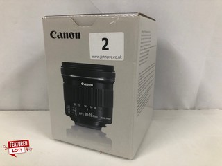 CANON EFS 10-18MM F/4.5-5.6 IS STM CAMERA LENS - RRP.£259