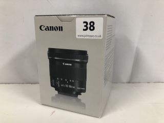 CANON EFS 10-18MM F/4.5-5.6 IS STM CAMERA LENS - RRP.£259