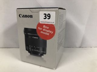 CANON EFS 10-18MM F/4.5-5.6 IS STM CAMERA LENS - RRP.£259