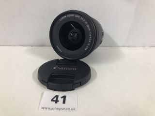 CANON EFS 10-18MM F/4.5-5.6 IS STM CAMERA LENS - RRP.£259