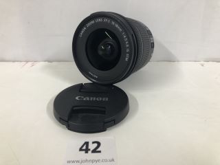 CANON EFS 10-18MM F/4.5-5.6 IS STM CAMERA LENS - RRP.£259