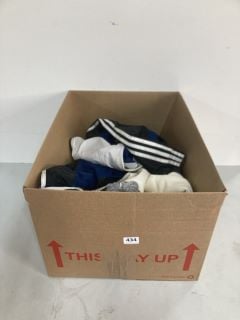 BOX OF ASSORTED ITEMS INC ADIDAS HOODIE - XS