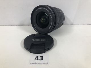 CANON EFS 10-18MM F/4.5-5.6 IS STM CAMERA LENS - RRP.£259