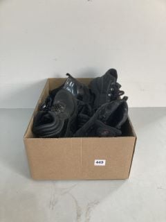 BOX OF ASSORTED BOOTS