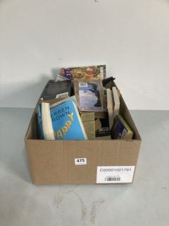 BOX OF ASSORTED BOOKS INC ROALD DAHL JAMES AND THE GIANT PEACH