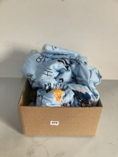 BOX OF ASSORTED CLOTHING INC ONE DIRECTION BLANKET HOODIE