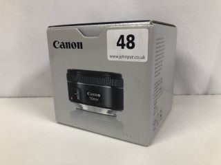 CANON EF 50MM F/1.8 STM CAMERA LENS - RRP.£129