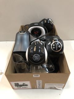 BOX OF COFFEE MACHINES