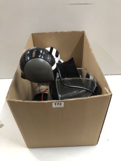 BOX OF COFFEE MACHINES