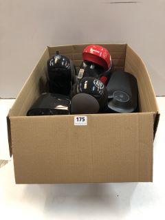 BOX OF COFFEE MACHINES