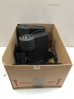 BOX OF COFFEE MACHINES