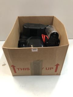 BOX OF COFFEE MACHINES