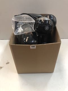 BOX OF COFFEE MACHINES