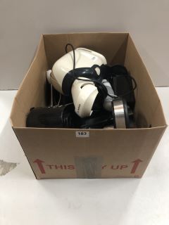 BOX OF COFFEE MACHINES